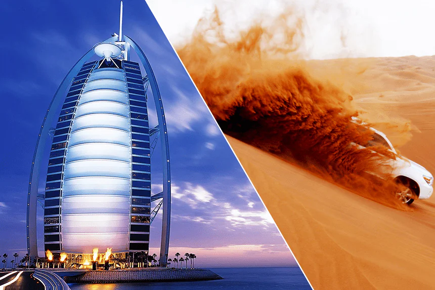 Dubai City Tour + Desert Safari